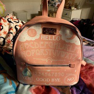 Ouija Game Pastel Pink Mini Backpack Adjustable Straps